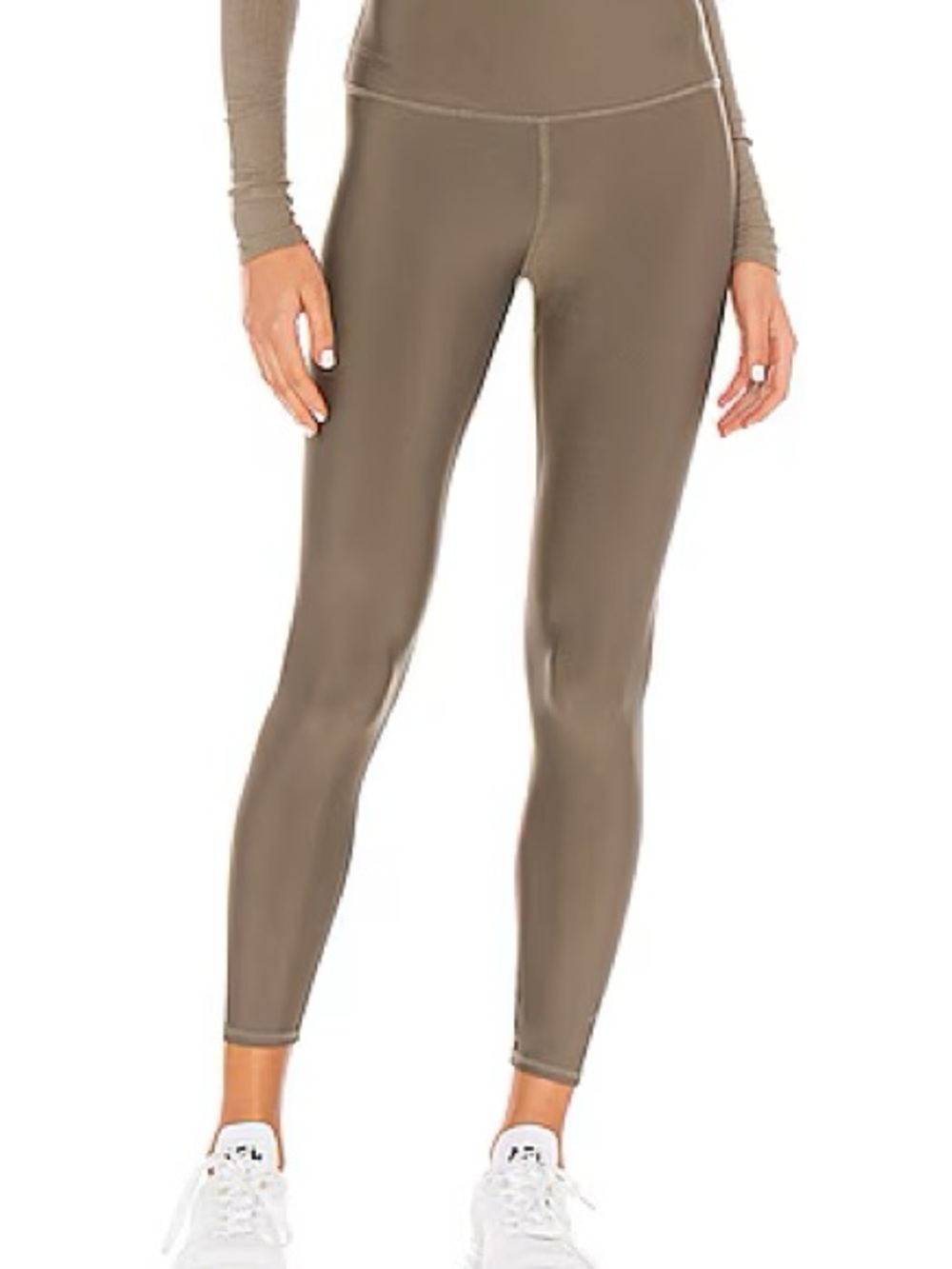 ALO High Wasit Airlift Legging 7/8 in Olive Branch